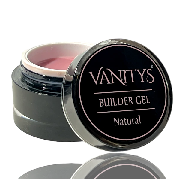 Potje VANITYS® Builder Gel Natural voor de professionele nagelarchitect