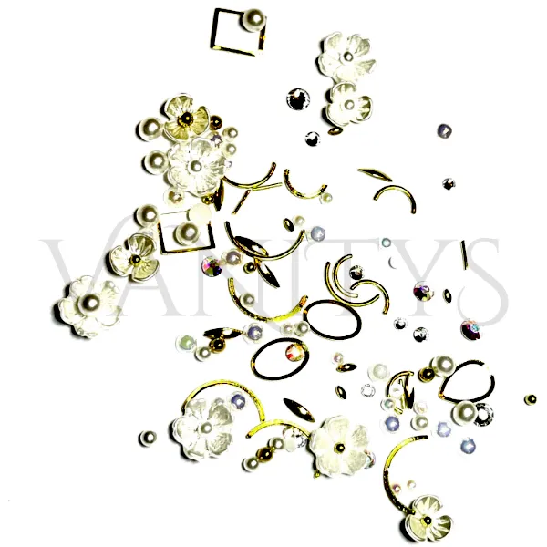 Pearl & Flower Mix White.webp