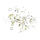 Pearl & Flower Mix White