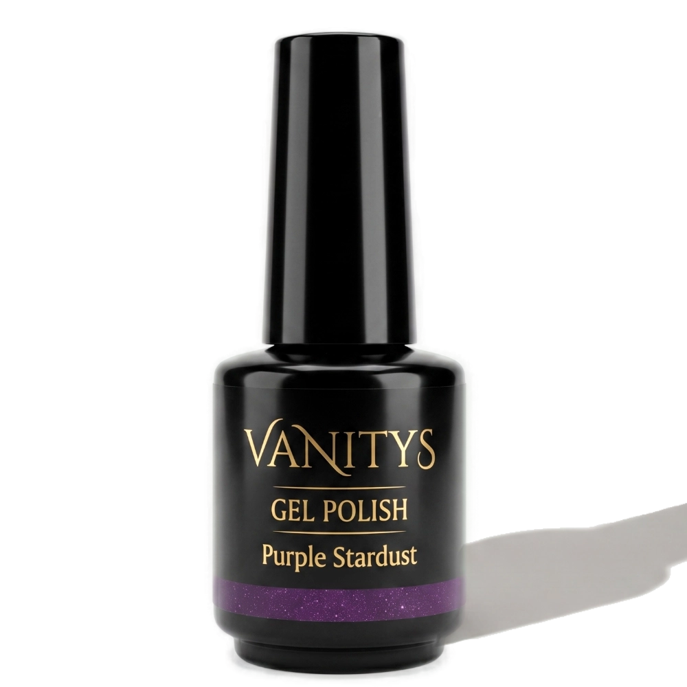 [GP-PSD-15] Gel Polish - Purple Stardust - 15ml