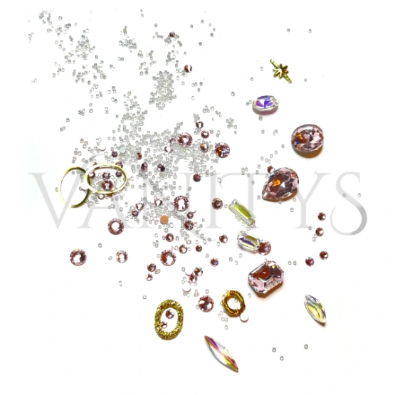 [RHS-MRO-01] Rhinestones Mix Rose